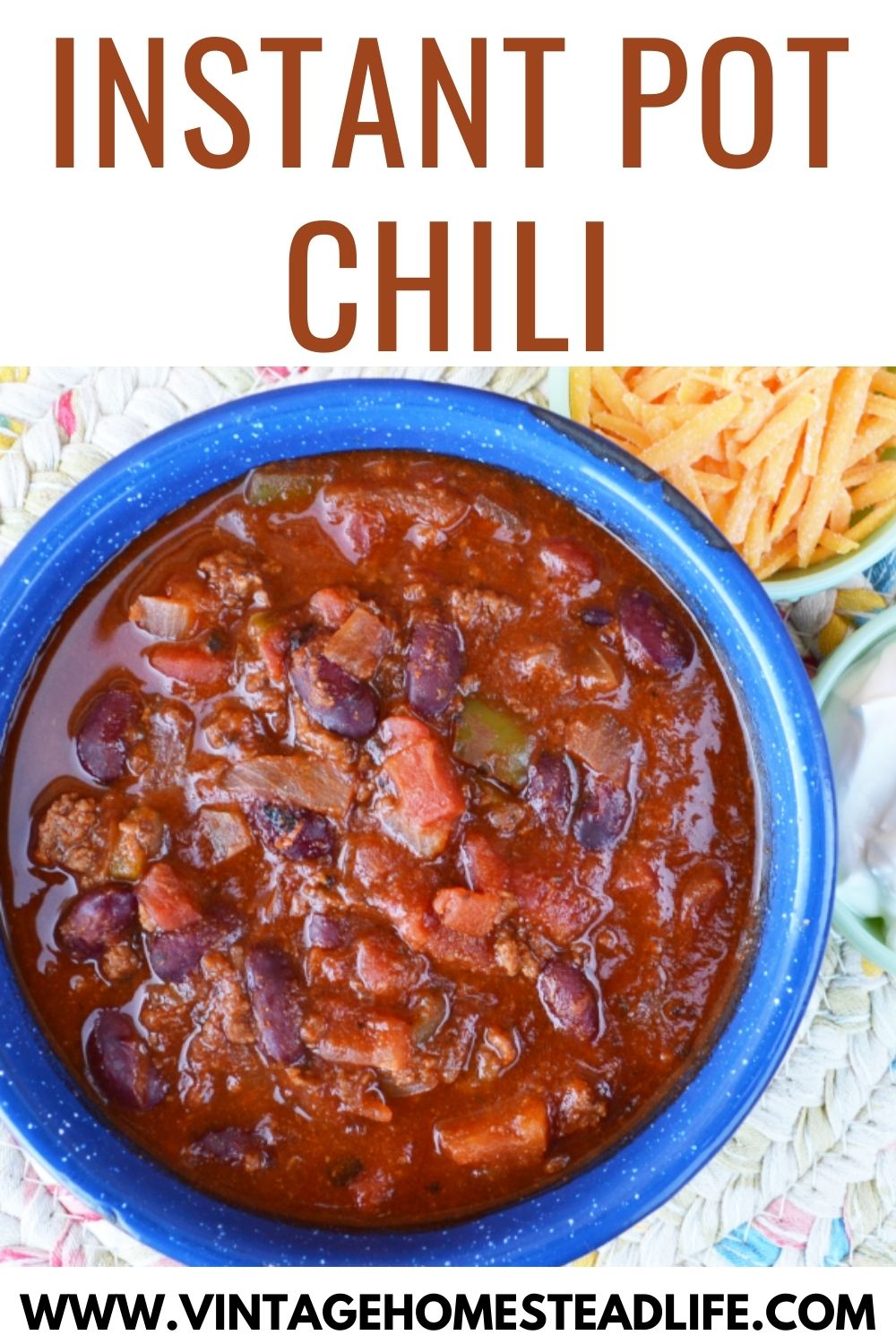 Easy instant pot chili with canned beans hot sale