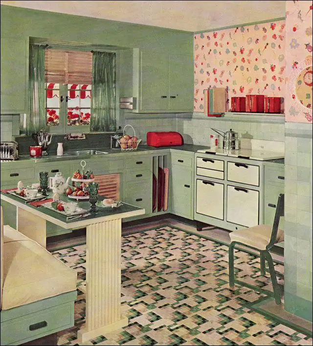 a 1935 kitchen