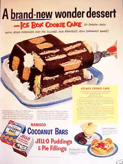 vintage icebox cake recipe