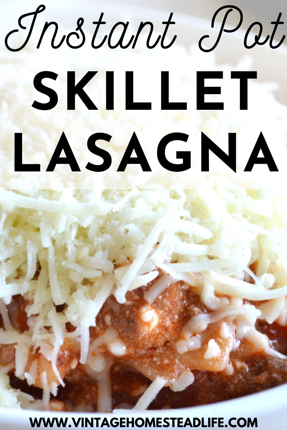 instant pot lasagna pinterest pin