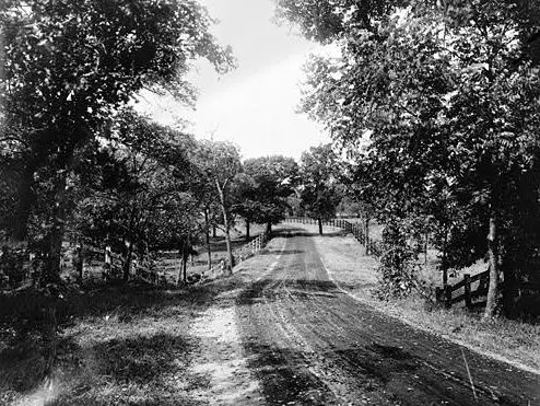 1920s rural road