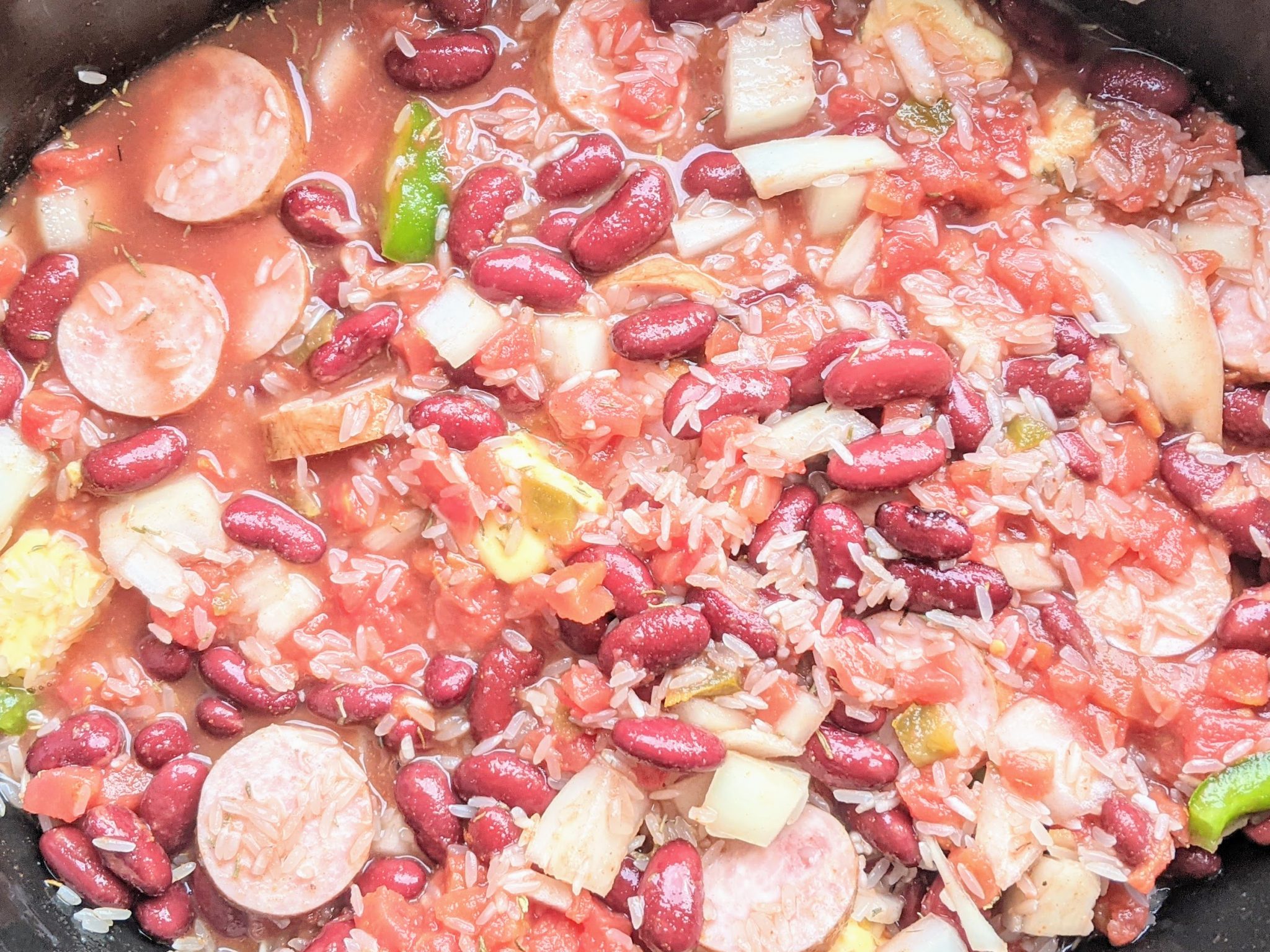 Easy Slow Cooker Red Beans and Rice