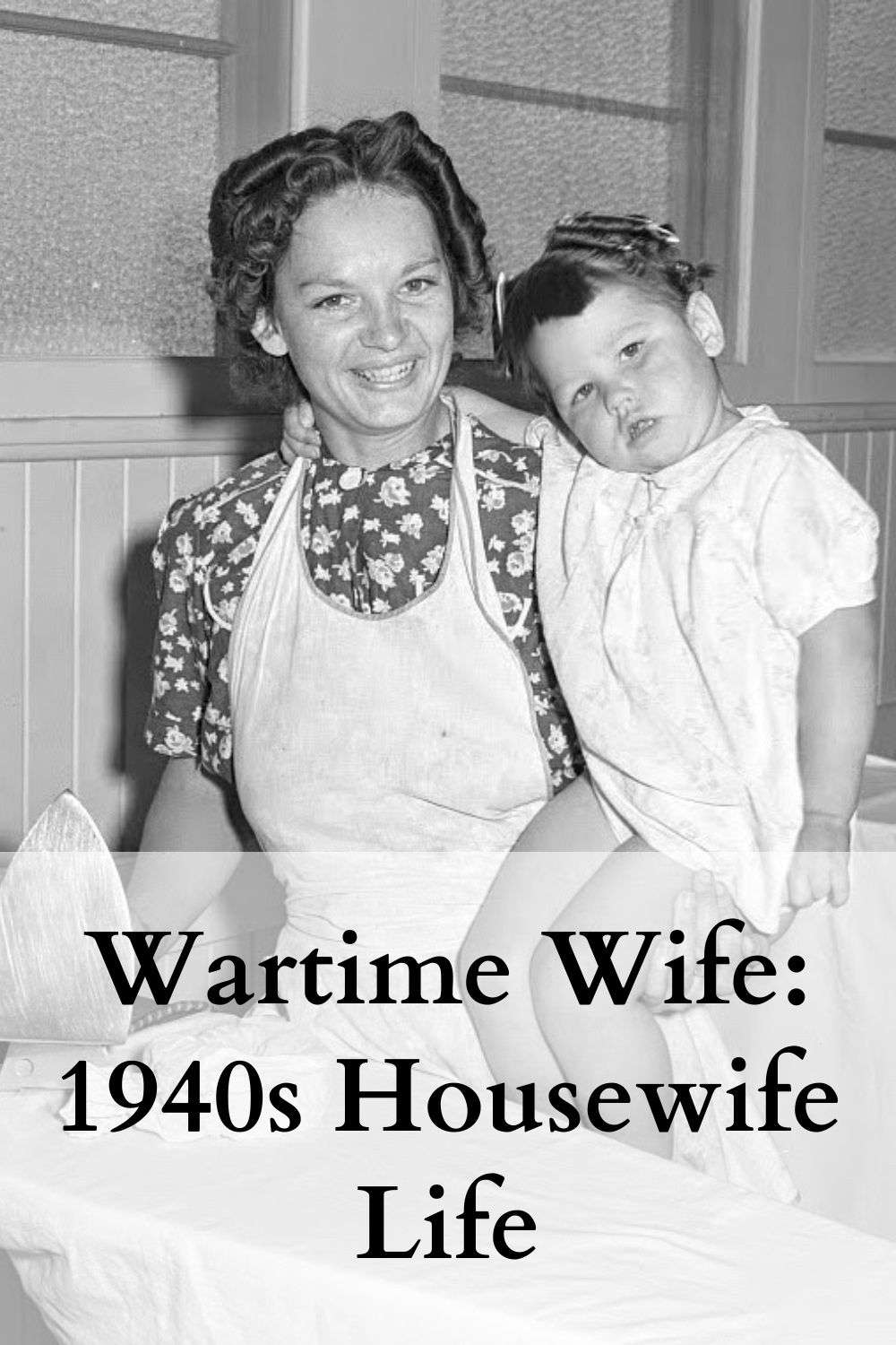 1940s housewife pinterest pin