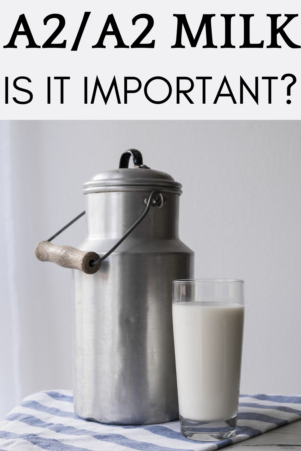 A2A2 milk pinterest pin